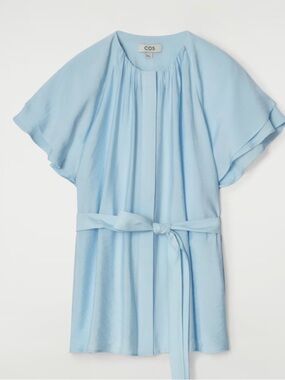 COS Layered Belted Blouse